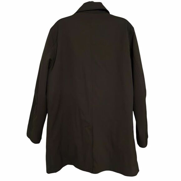 Tumi T-Tech Men’s Essential Gear Rain Coat Jacket Black Mid Length Medium 677344 - Picture 2 of 10